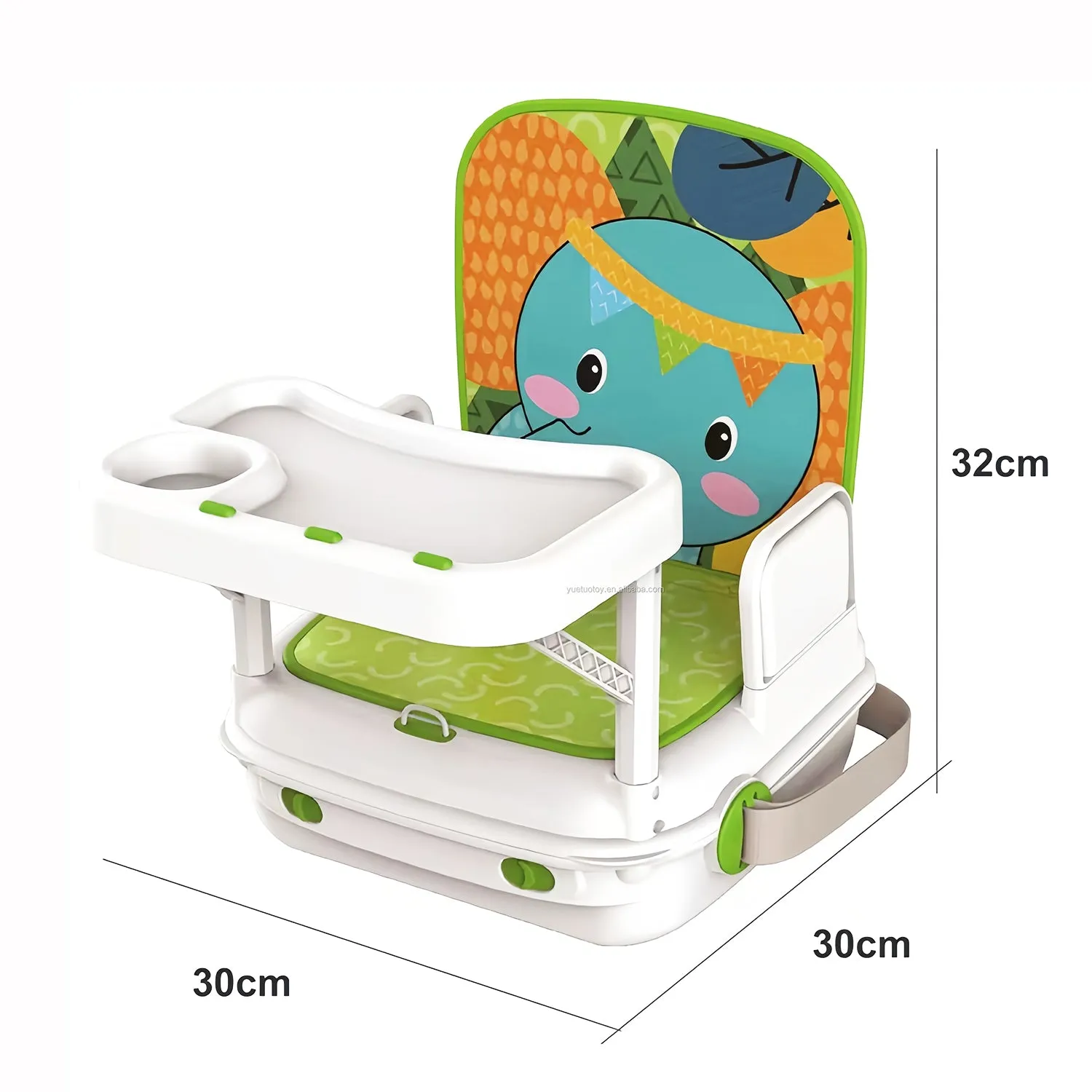 3-in-1 Baby Dining Booster Seat with Music