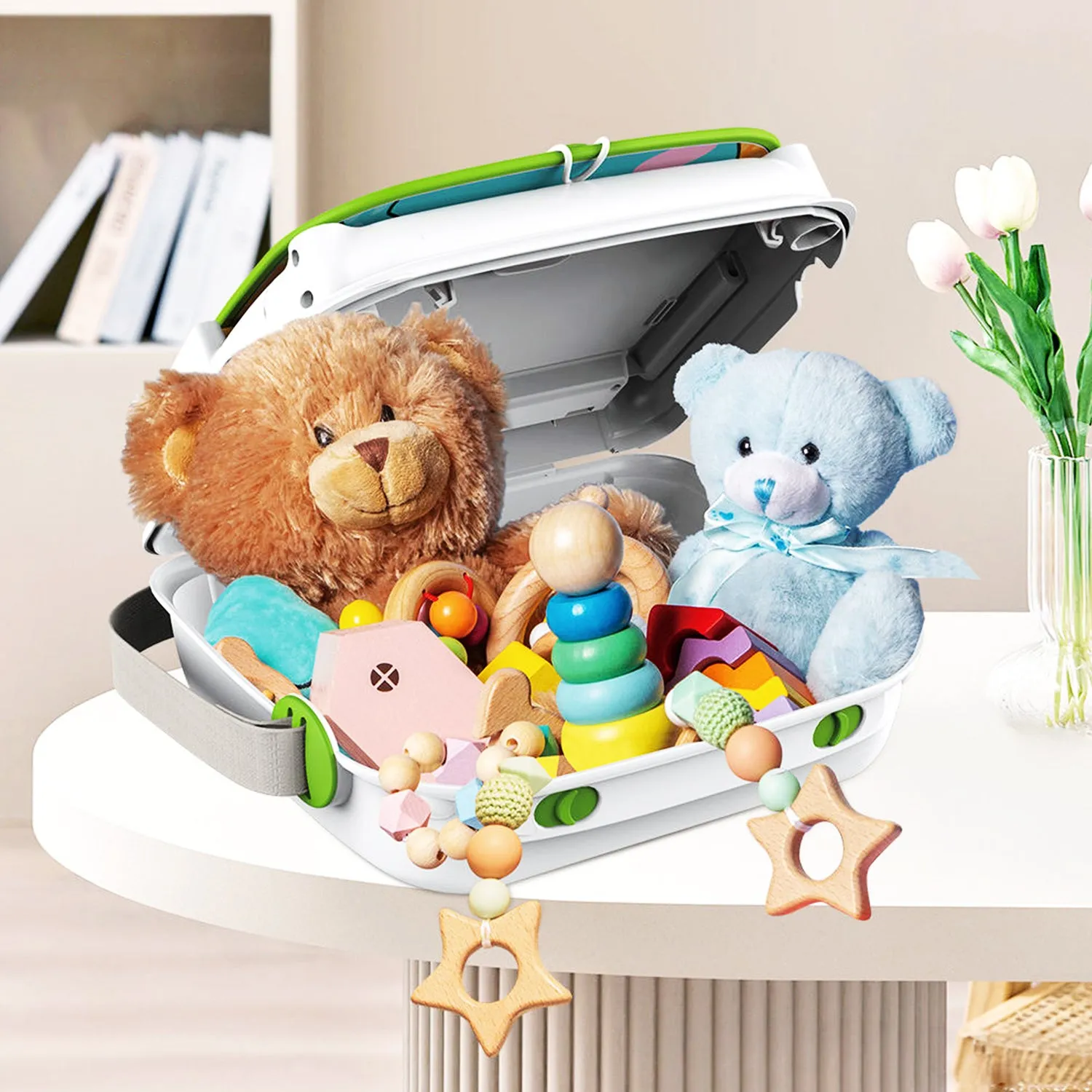 3-in-1 Baby Dining Booster Seat with Music