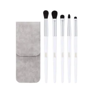 5 Eye Shadow Brush Set Of Bristles Eye Smudge Brush Eye Makeup Eyeliner Brush Makeup Brush(1,D)