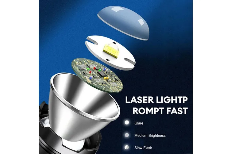 900000 Lumens XHP50 Zoom Flashlight LED Rechargeable Lamp Torch $13.99 Don't Pay$23.99info