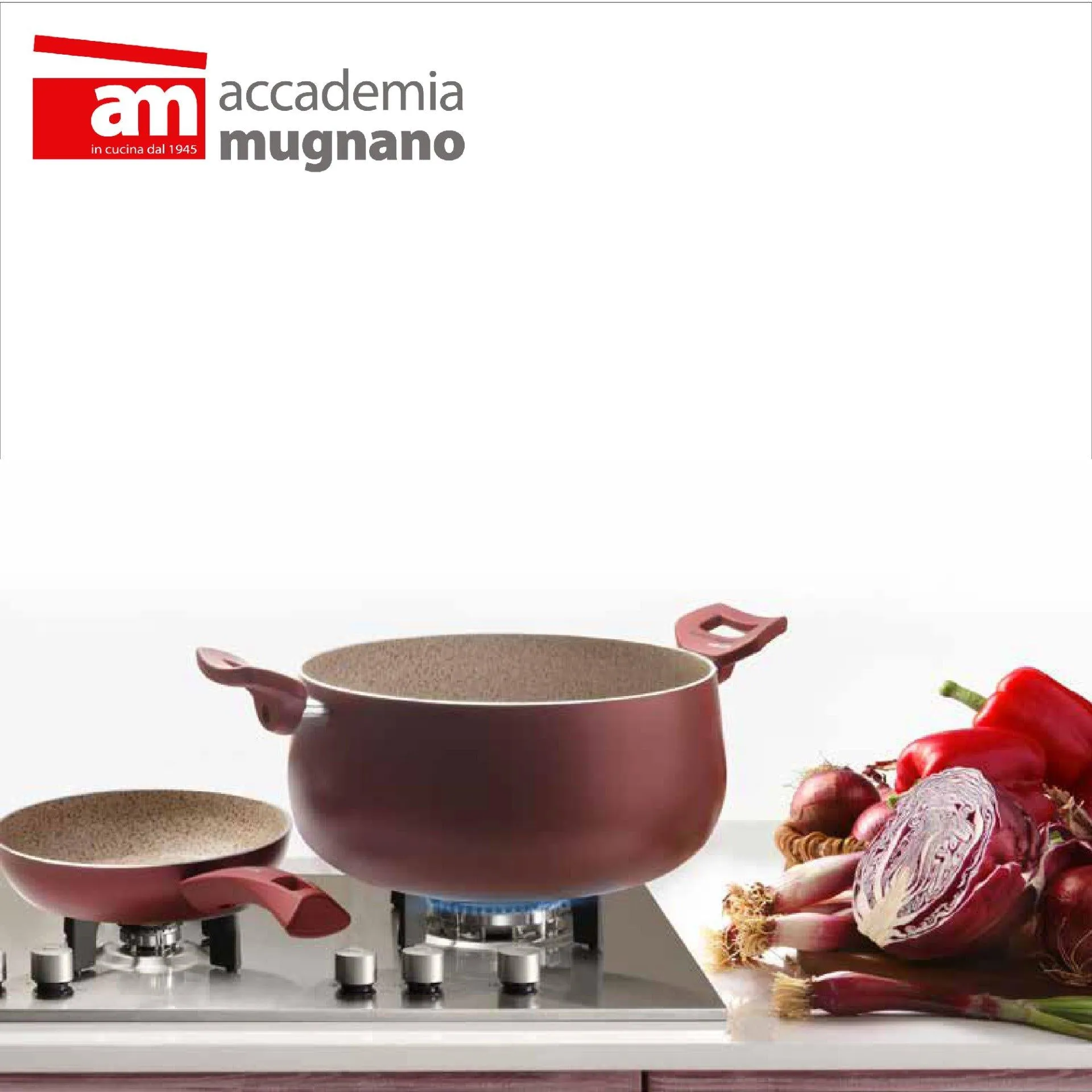 Accademia Mugnano Granito Rosa Pot with Glass Lid - 20cm