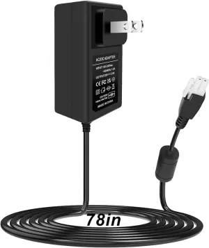 Adjustable Bed 2 Pole Power Supply Replacement for Linak – SMPS002 Power Supply(2 Pole Cable 1800mm Homeline Deskline DL IC,Compatible Leggett & Platt and Beautyrest Adjustable Bed Base