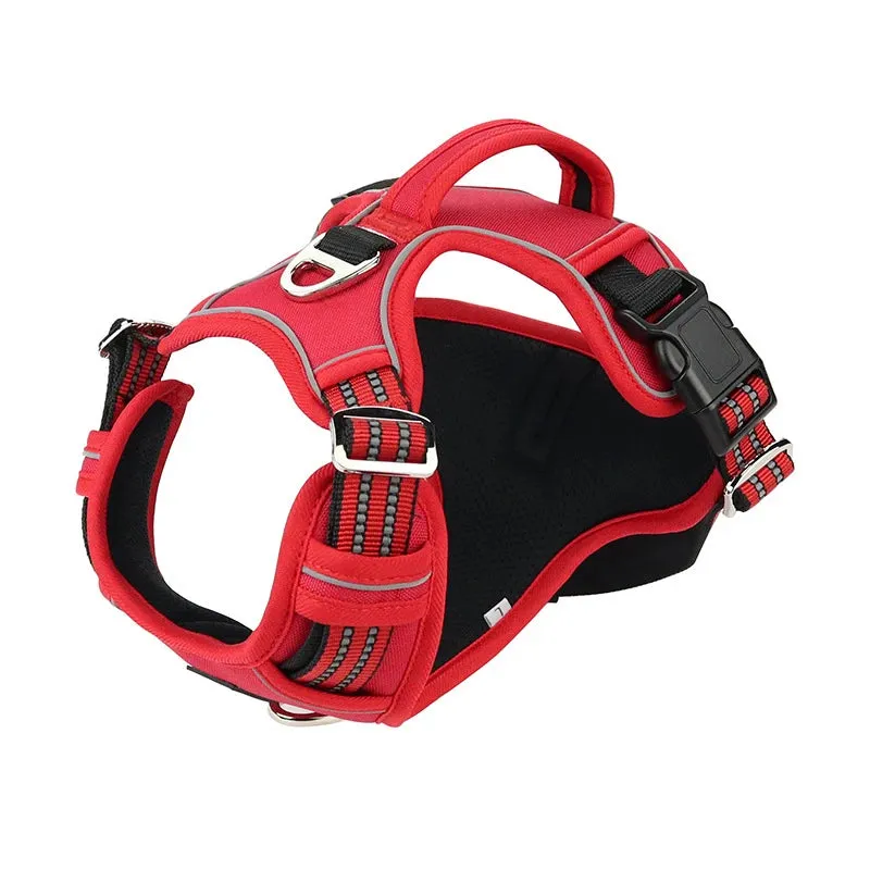 Adjustable No Pull Reflective Dog Harness