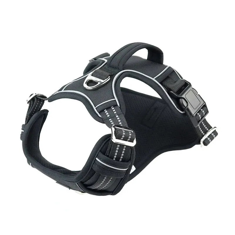 Adjustable No Pull Reflective Dog Harness
