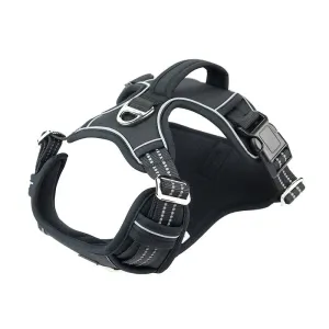 Adjustable No Pull Reflective Dog Harness