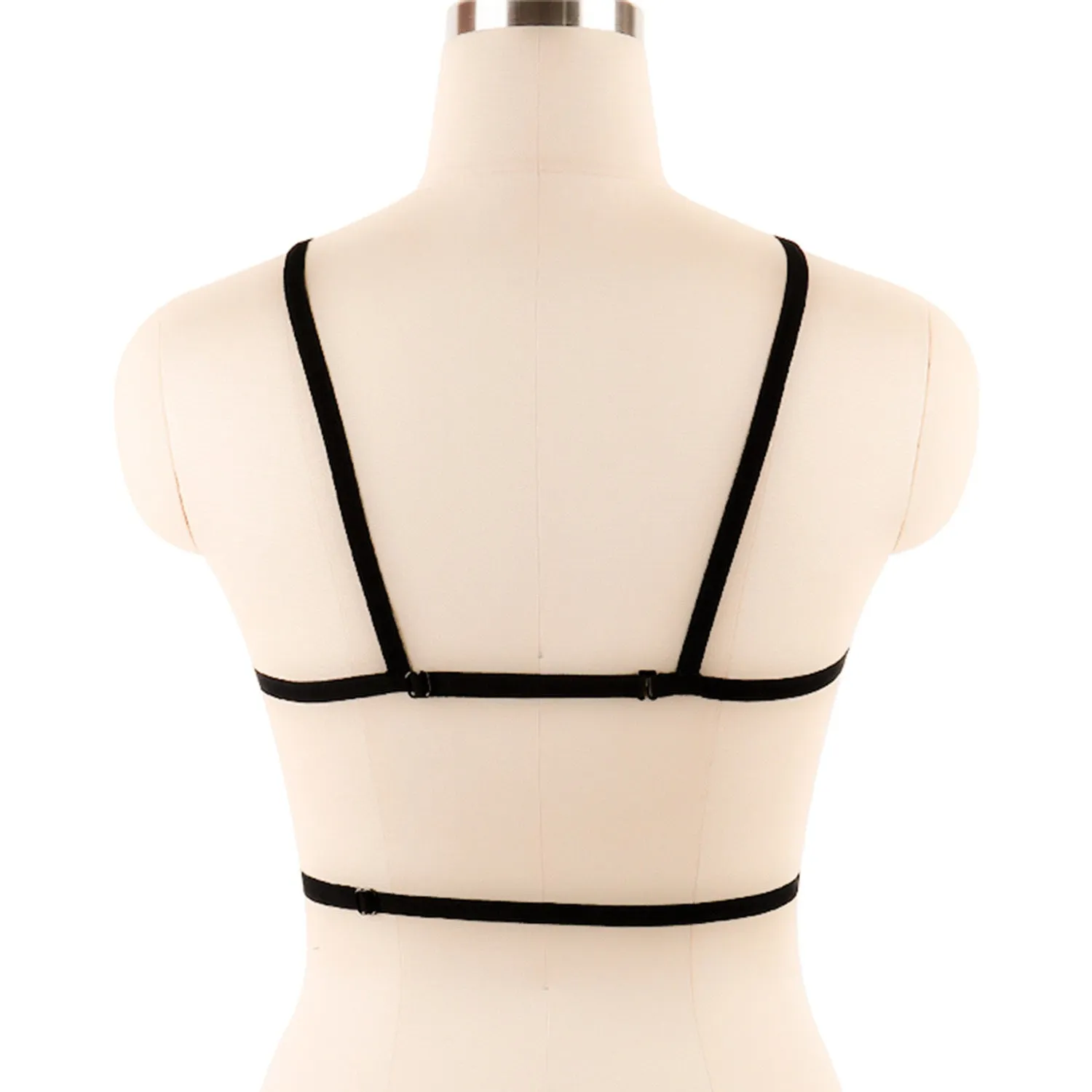 Adjustable o ring cross front harness top