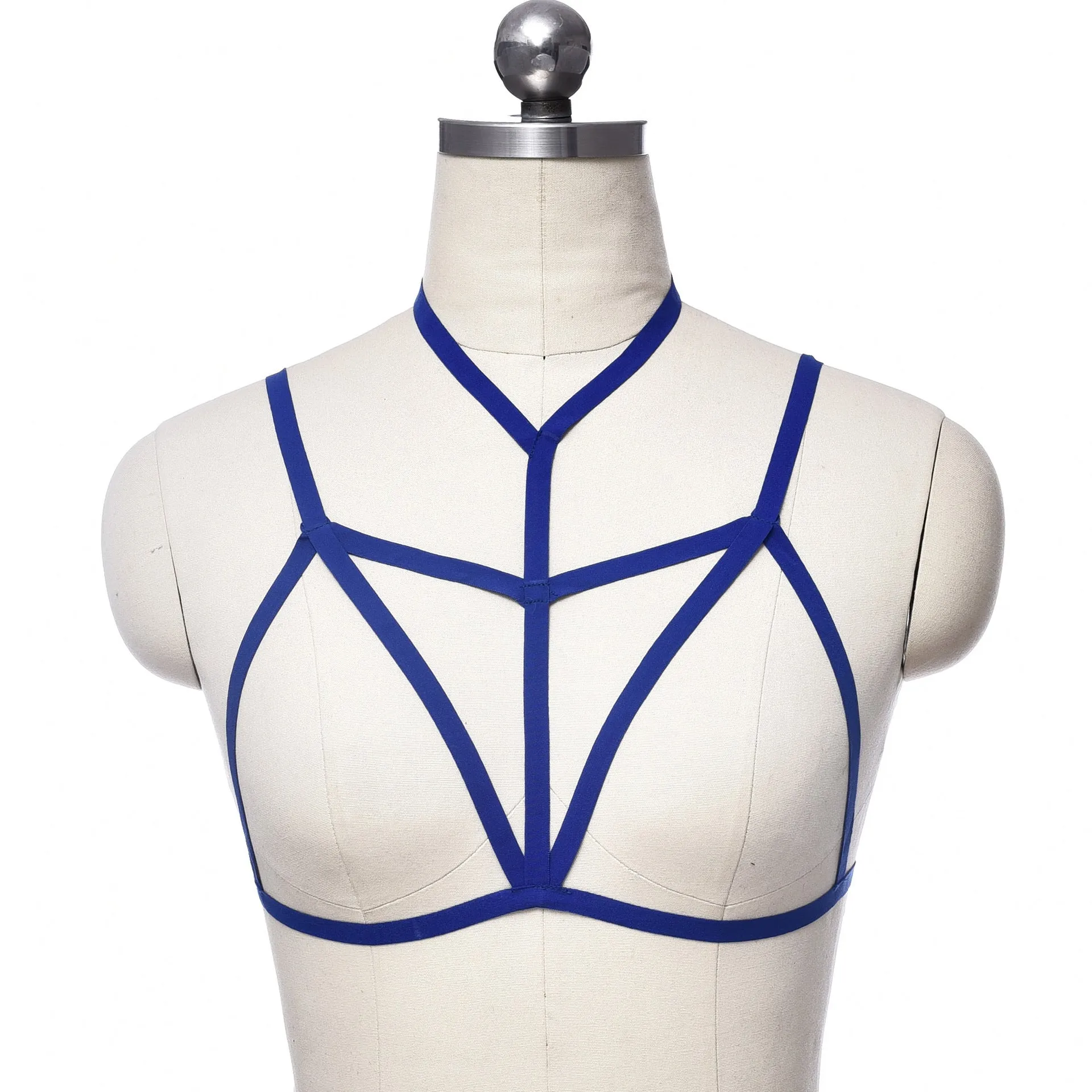Adjustable o ring cross front harness top