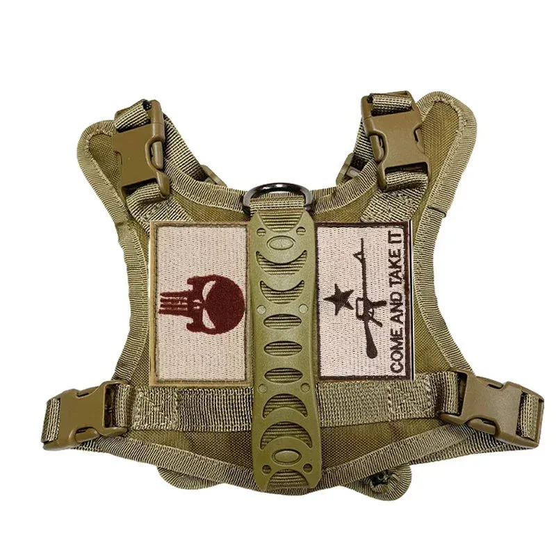 Adjustable Tactical Vest for Small Dogs