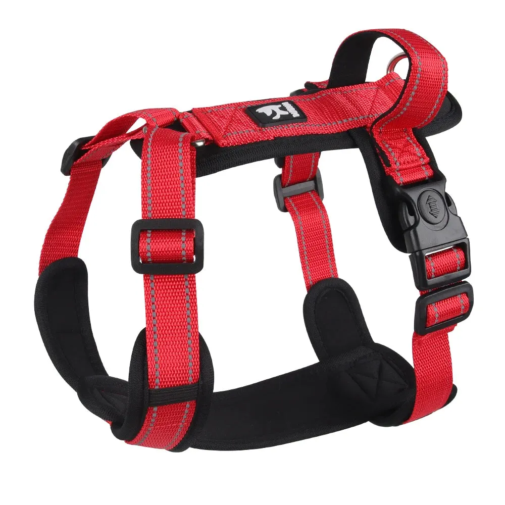 Adjustable with Handle Dog Harness for Small Large Dogs French Bulldog Labrador Harness Puppy Straps Chest Pet Training Products