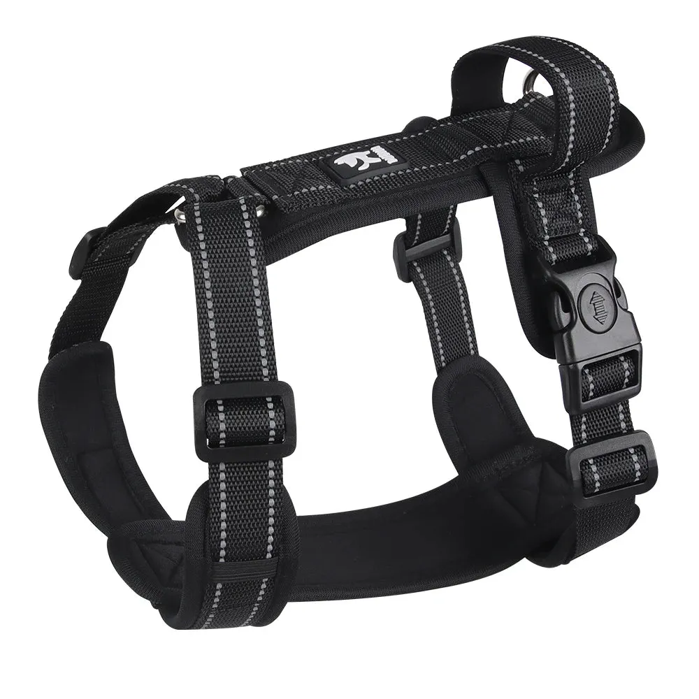 Adjustable with Handle Dog Harness for Small Large Dogs French Bulldog Labrador Harness Puppy Straps Chest Pet Training Products