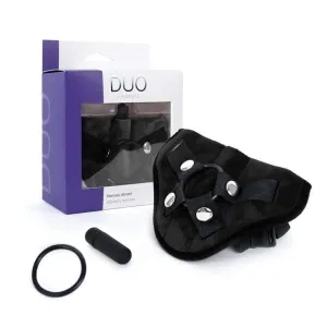 Adore U  DUO Harness & Bullet Purple or Black