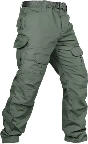 AKARMY Men's Hiking Pants, Camo Cargo Pants, Lightweight Work Pants Outdoor Travel Casual Pants with Multi-Pocket