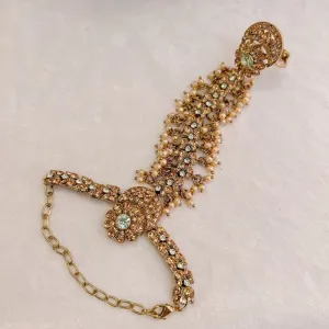 Aleena Hand Harness - Mint
