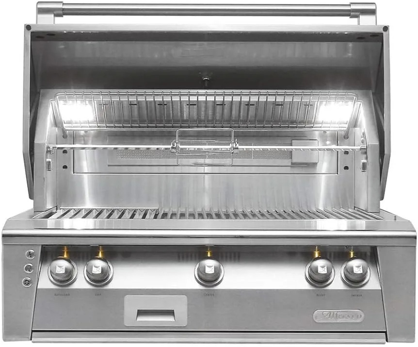 Alfresco Built-in Grill with Rotisserie and Sear Zone (ALXE-36SZ-NG), Natural Gas, 36-Inch