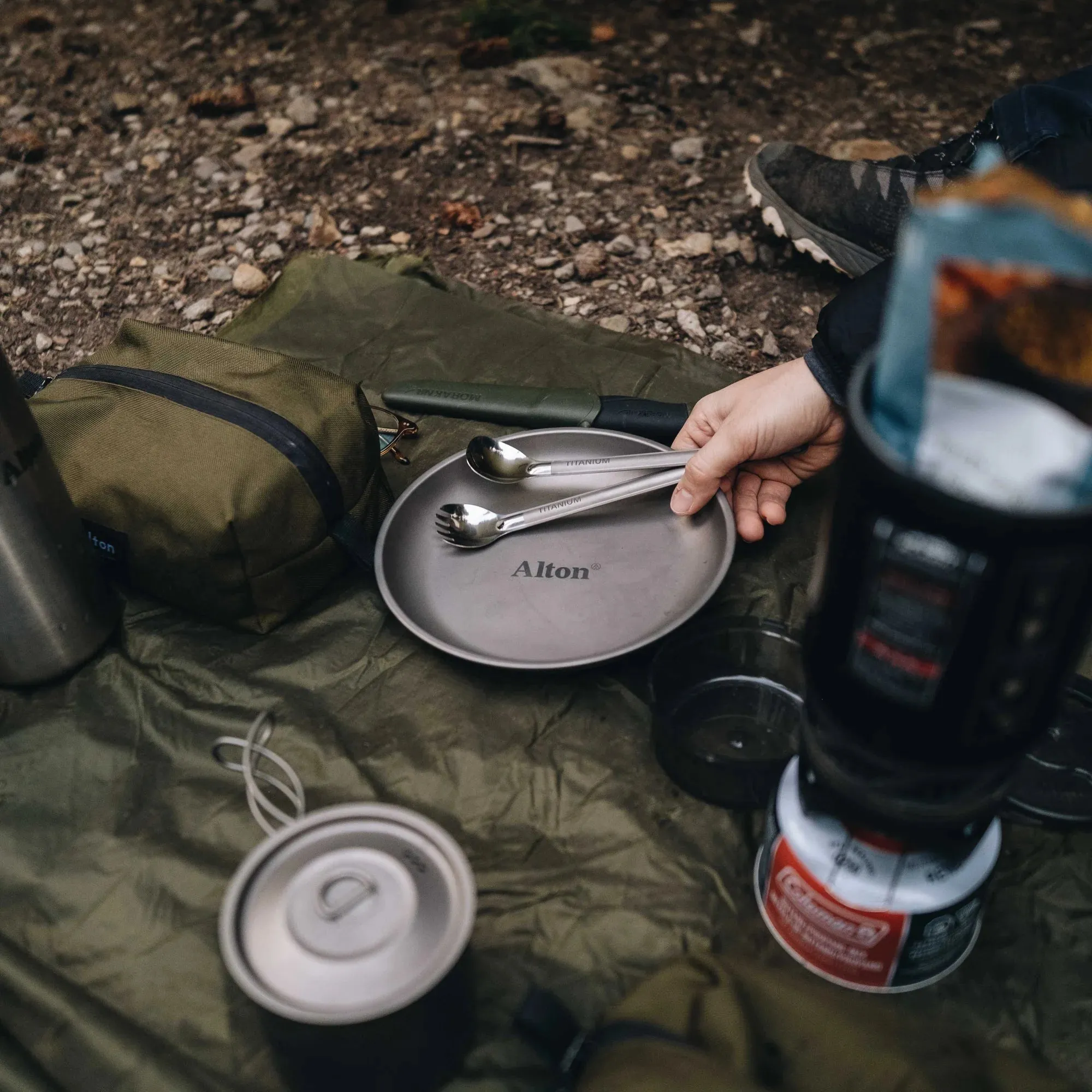 Alton Goods Ultralight Titanium Plate