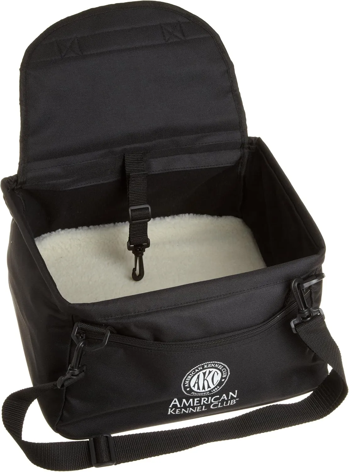 American Kennel Club Pet Booster Seat, Black