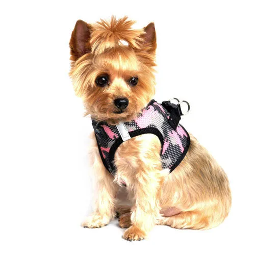 American River Camo Harness — Pink