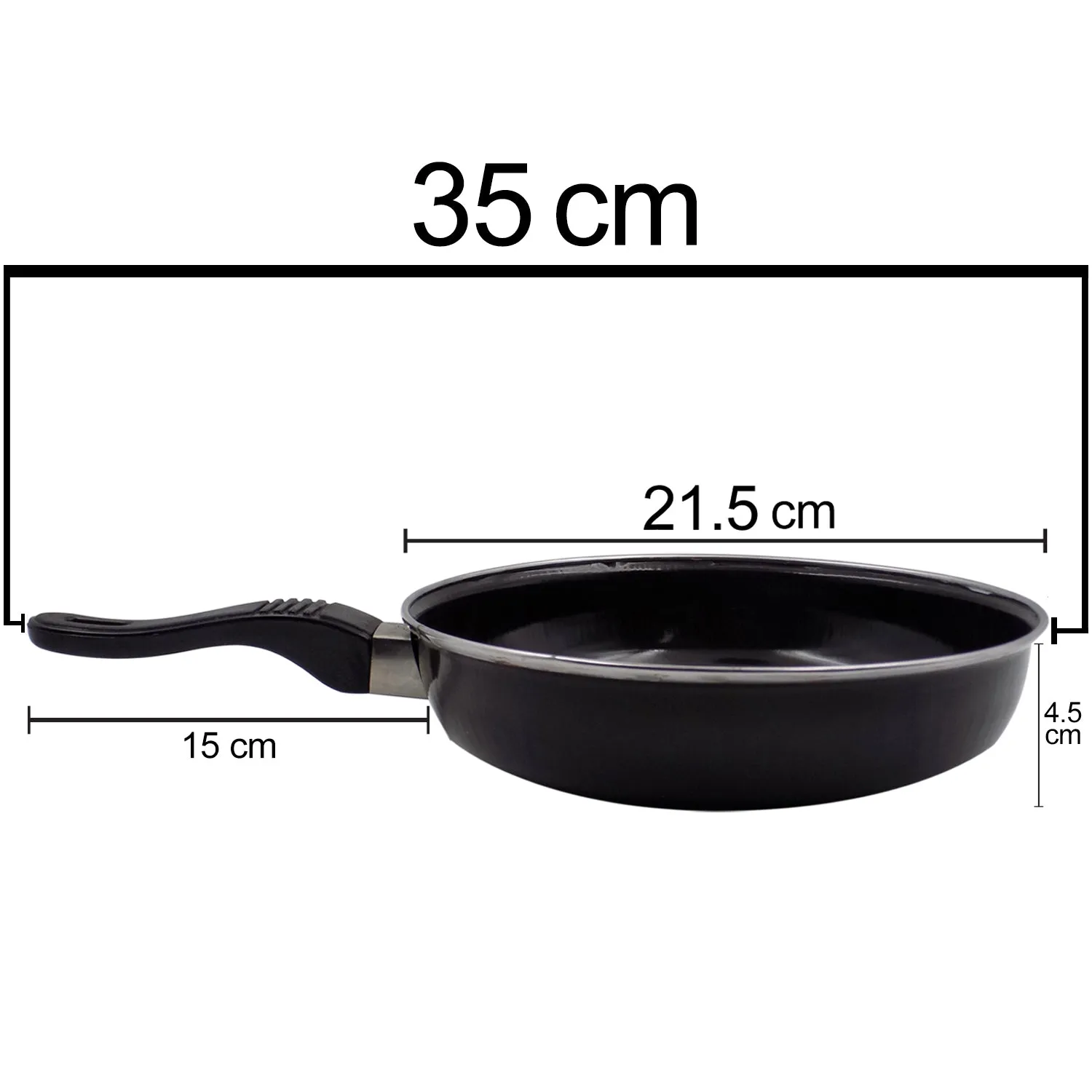 Anodized Pan Secure delivery Expedited shipping Tadka Fry Nonstick Hard Base Induction