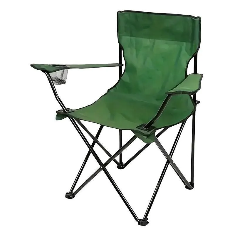 Armrest Camping Fishing Folding Chair Outdoor Portable Picnic Leisure Seat