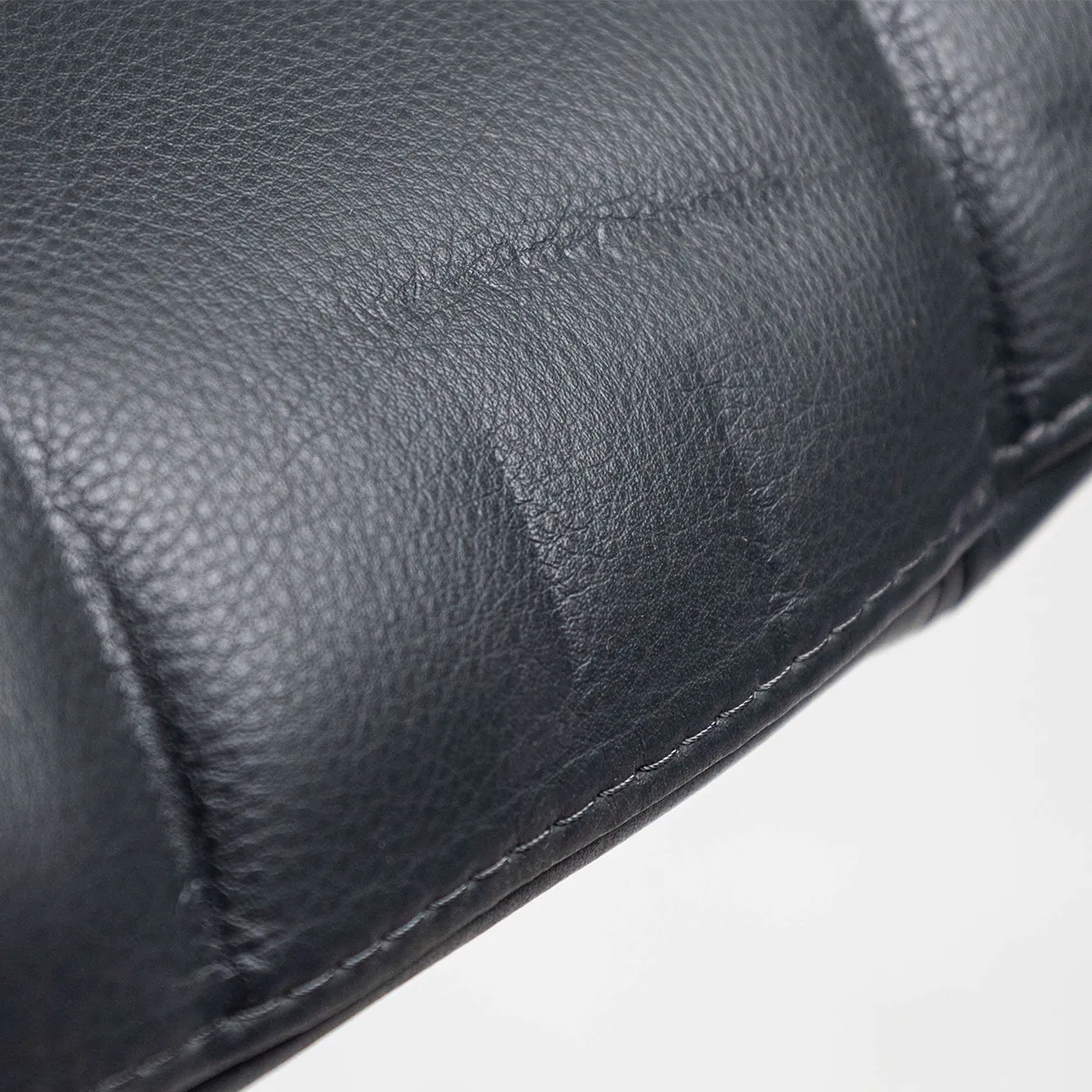 Aston Direction Grey Leather High Back