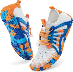 ATHMILE Water Shoes for Women Men Quick Dry Beach Barefoot Aqua Swim Shoes Non-Slip for Wading Rafting Hiking Kayaking