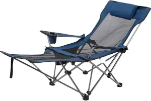 Backpacking Chair Breathable Mesh Fabric Folding Chair, Galvanized Steel Pipe e Beach Detachable Camping for Outside/Picnic Foldable