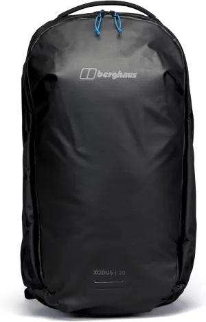 Berghaus Unisex Xodus Commute 30l Backpack | Padded Laptop Sleeve | Adjustable Rucksack, Black/Black