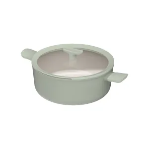 Berghoff Ceramic Nonstick Covered Stockpot Sage Induction 28cm