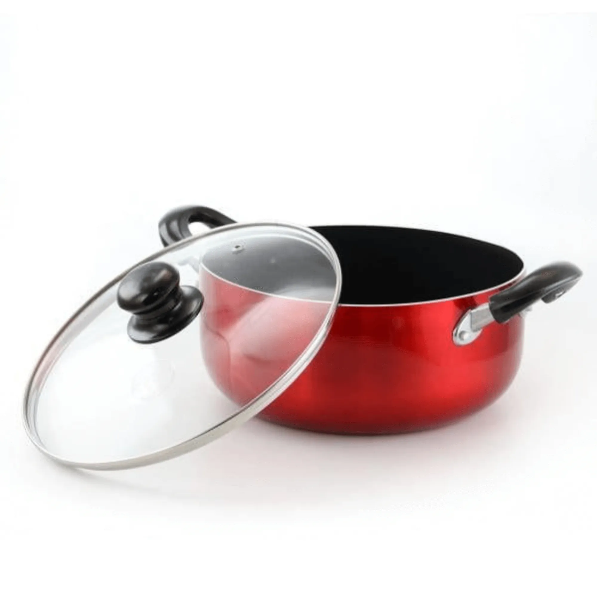 Better Chef 7-Piece Aluminum Non-Stick Cookware Set with Bakelite Hand