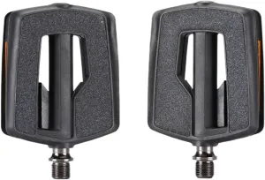 Bicycle Pedal Urban Flat Pedals Platform Bike Pedal with Sand Paper Grip Zone for E-Bike City&Trekking BMX Fixie Singlespeed Footrest