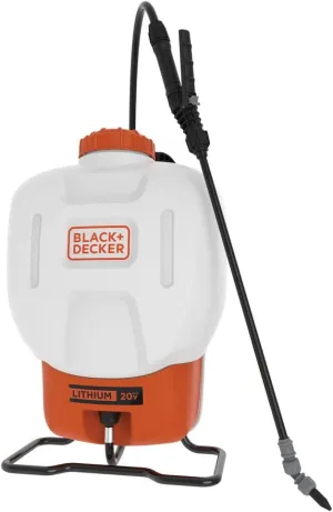 Black & Decker 190657 20V MAX 4 gal. Lithium-ion Cordless Backpack Sprayer Kit with (1) 20V Battery and (1) Charger