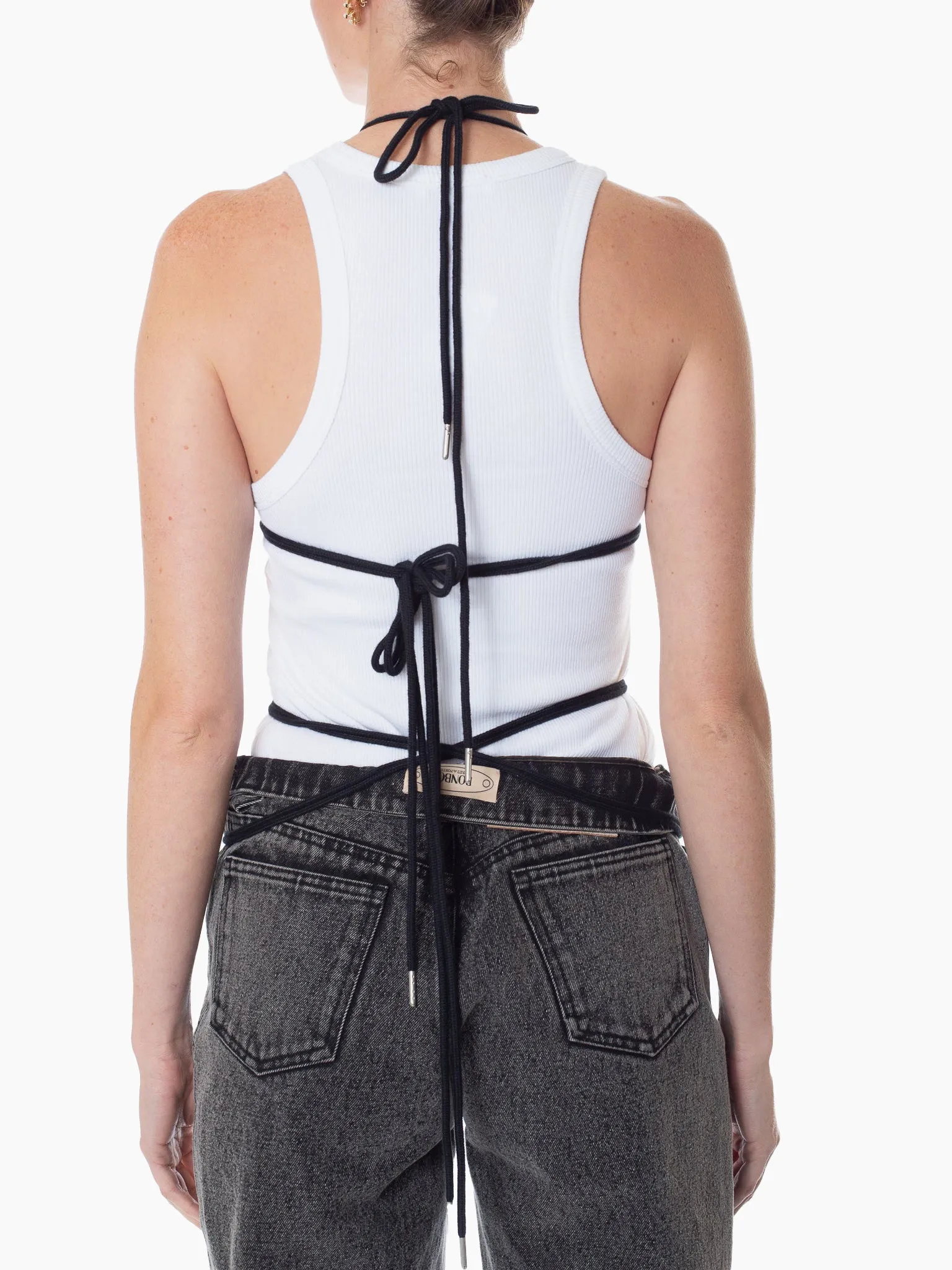 BONBOM Star Button Harness Top