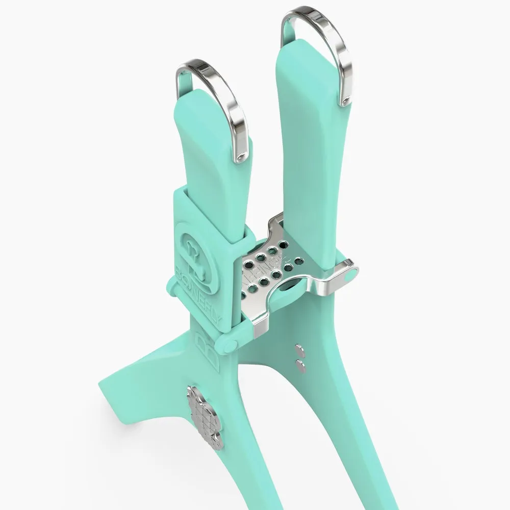 Boneflex Signature Spike Silver Harness