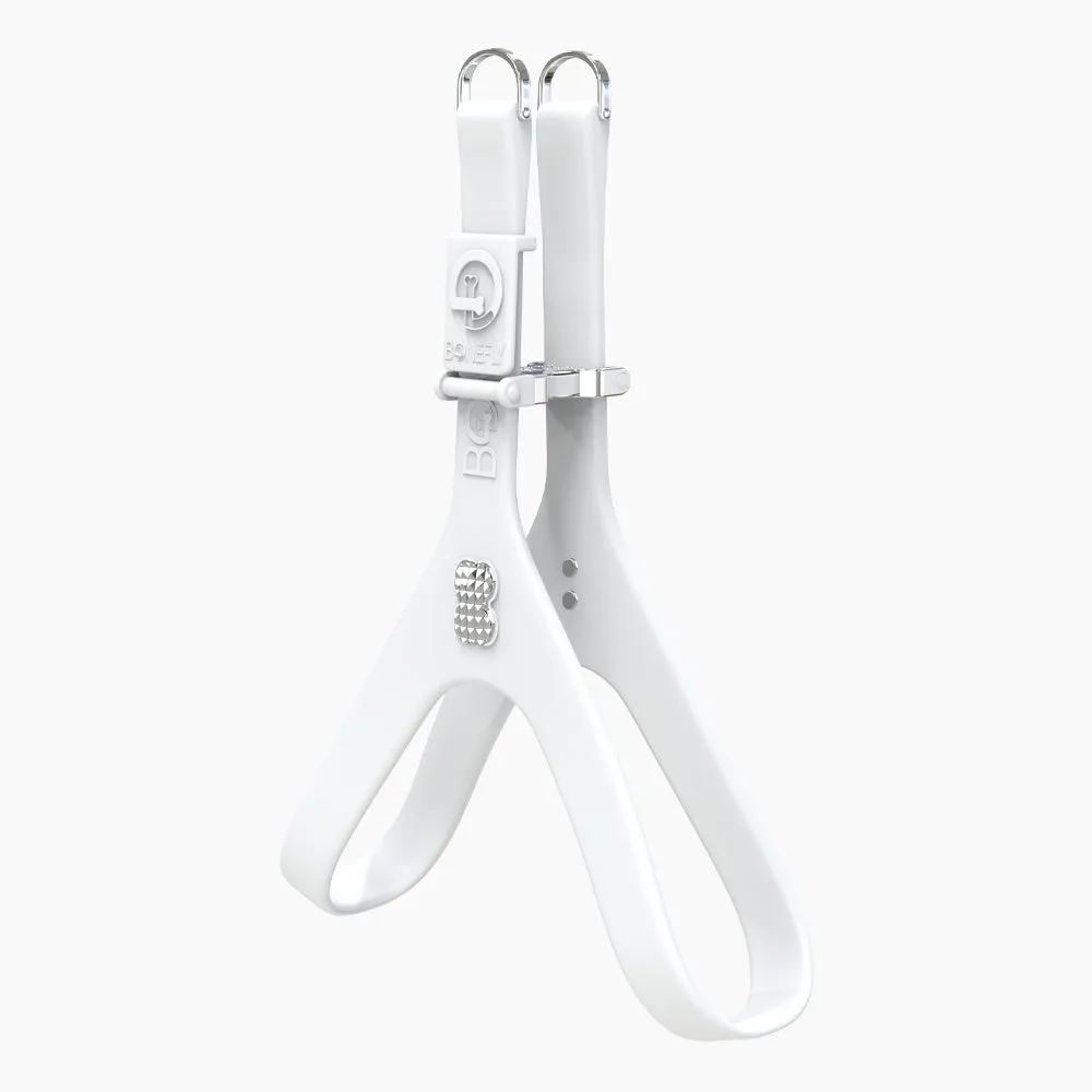 Boneflex Signature Spike Silver Harness