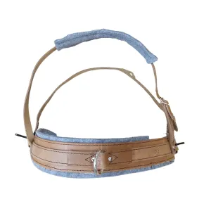 Breast Plate Donkey Leather Solo