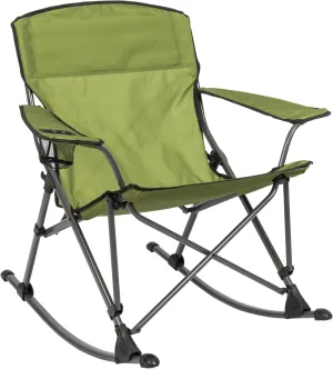 CAMP&GO Soft Arm Quad Rocker Outdoor Folding Rocking Chair