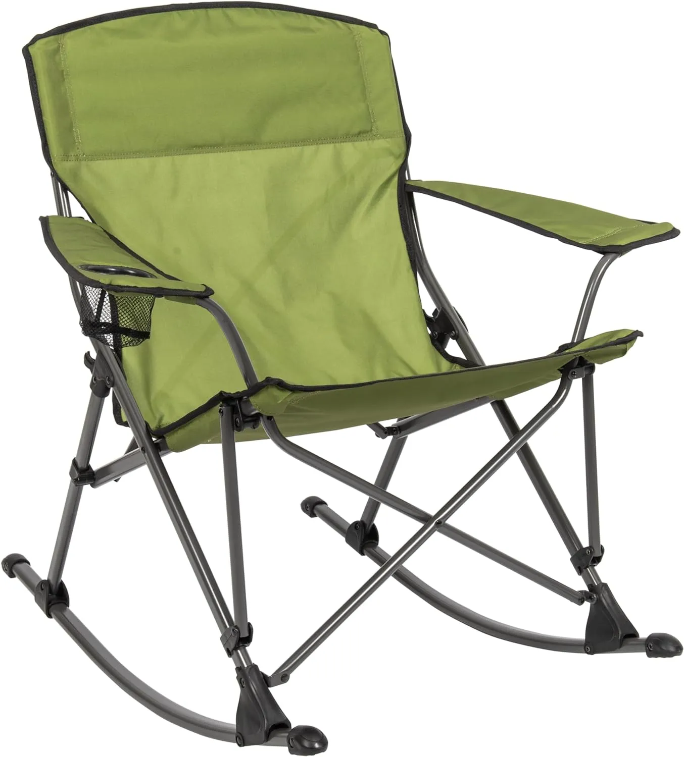 CAMP&GO Soft Arm Quad Rocker Outdoor Folding Rocking Chair