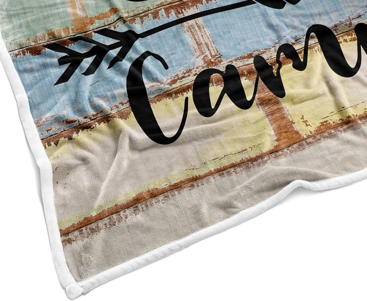Camper Throw Blankets, Camping Gifts, Gifts for Camper, Gifts for Camping Lovers, Flannel Soft Warm Cozy Throws Cover for Couch Chair Sofa Bed Outdoor Inside Beach Travel Decor, 60X80