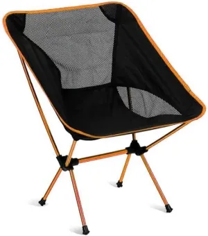 Camping Chair Portable Camping Chair Outdoor Lightweight Aluminum Moon Chair Leisure Camping Fishing Chair Folding Stool Folding Chair (Color : E) (D One Size)