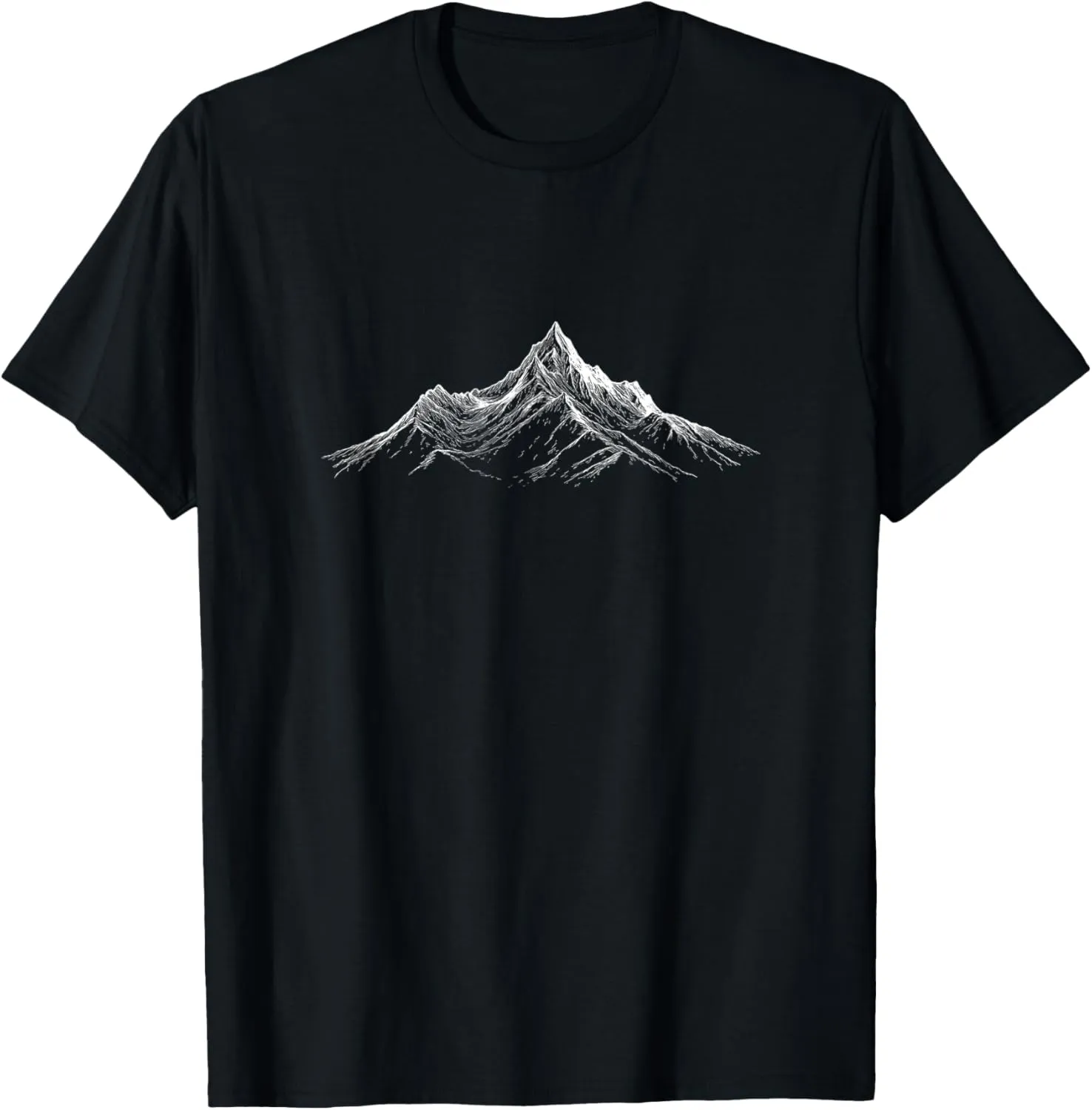 Camping Mountain Range Outdoor T-Shirt