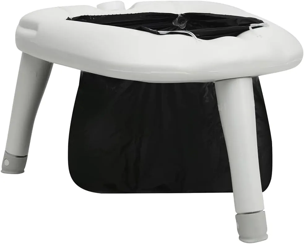Camping Toilet with Bags 200 kg  Material: Plastic