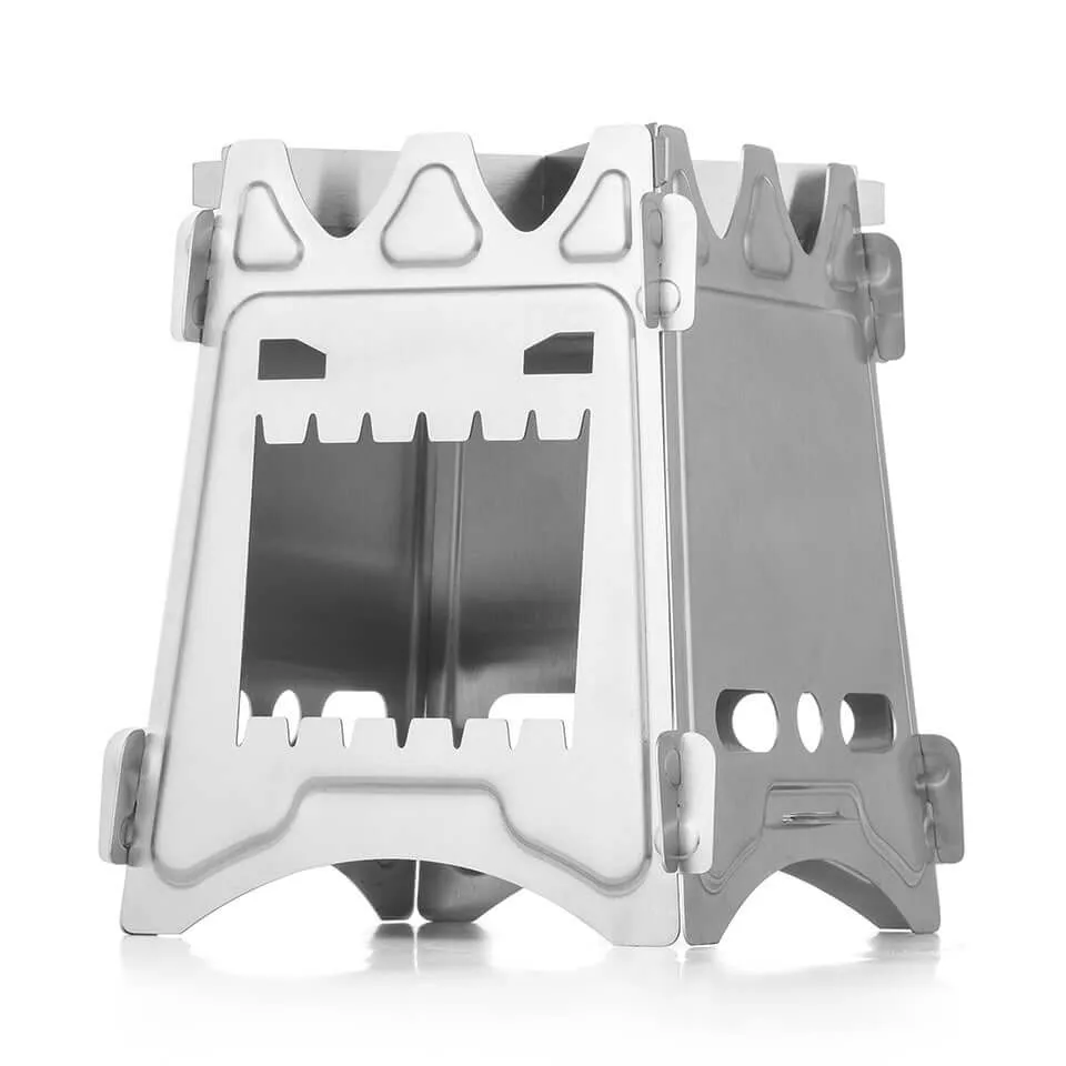 Camping Wood Burning Stoves For Picnic BBQ Camp Hiking
