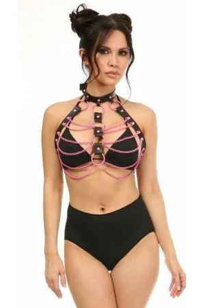 Candy Collection - Pink Chain Harness