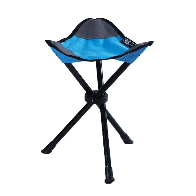 Chair Camping Furniture Camping Triangle Beach (Blue) Small Traveling Folding for Ready-made selection Stool Chair Global selection Stool