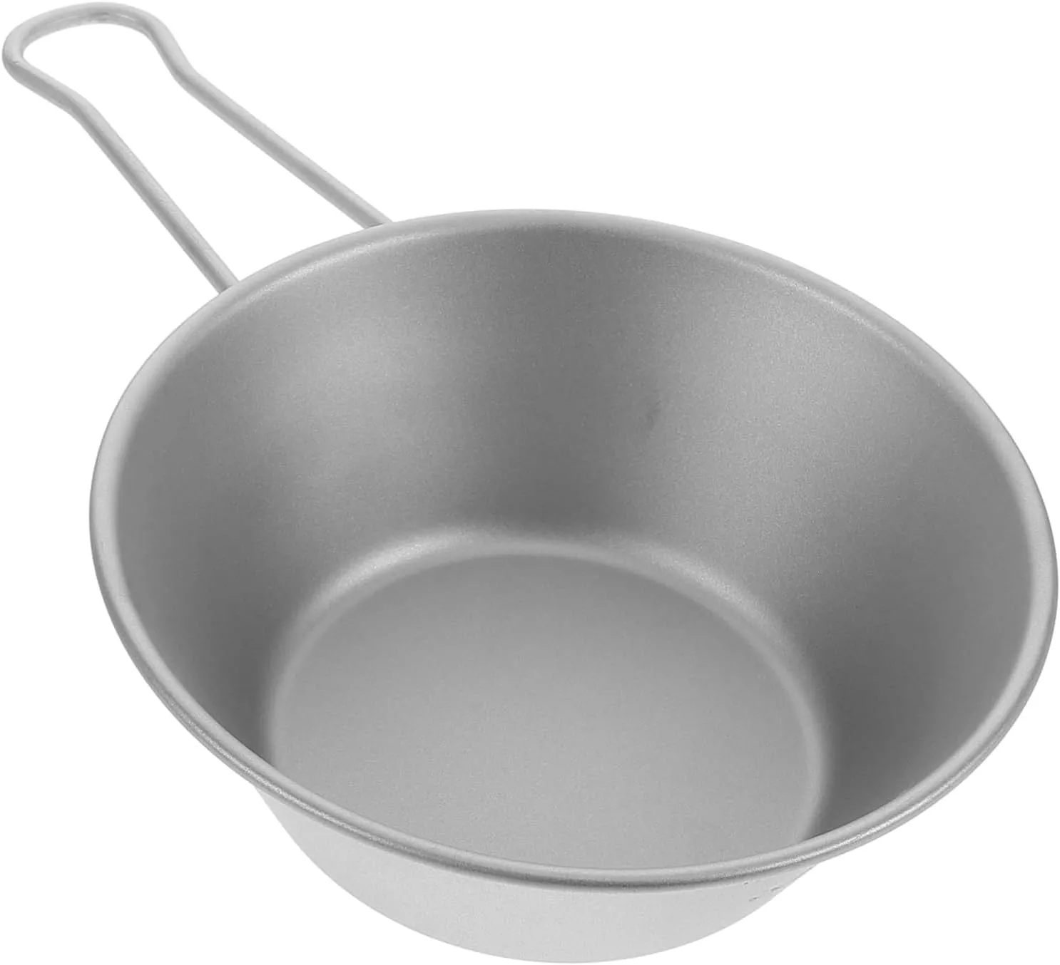 CHILDWEET Camping Essential Titanium Makgeolli Bowls Multi- Food Serving Bowl for Outdoor Activities