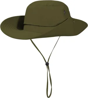 Cooling Bucket Hat UPF 50  Wide Brim Sun Hat for Women Men Lightweight Foldable Summer Hiking Fishing Hat Detachable Strap