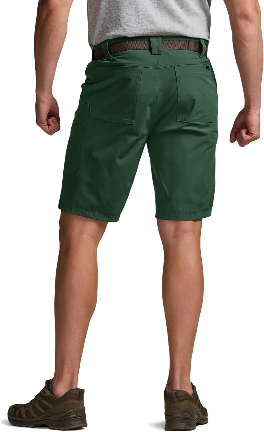 CQR Men’s Quick-Dry Stretch Hiking Cargo Shorts – Lightweight Water-Resistant Tactical Casual, Golf & Outdoor with Pockets