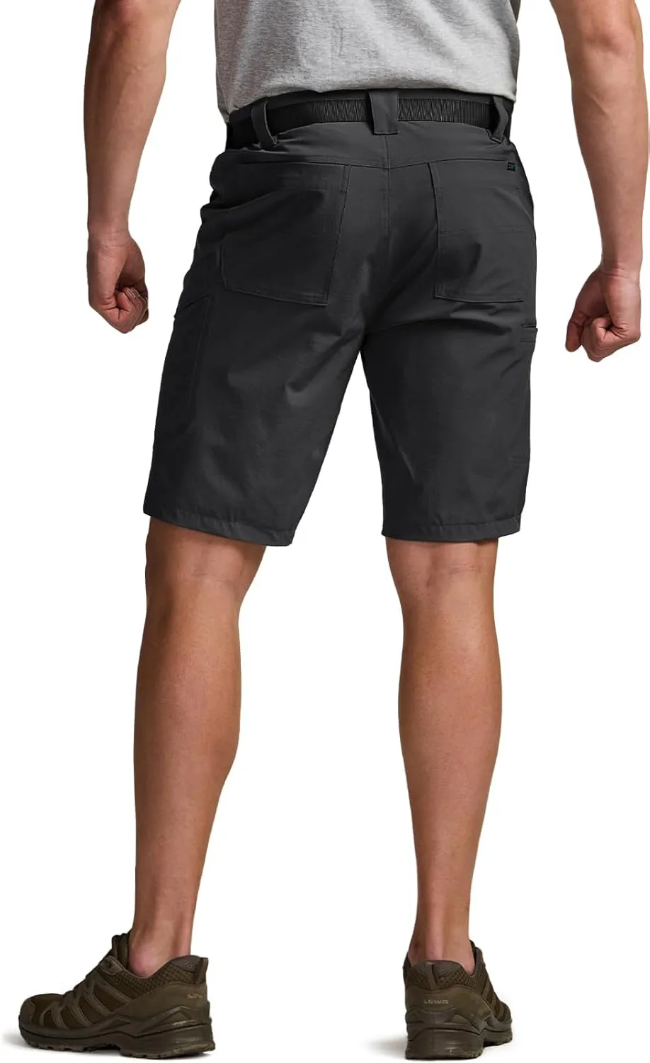 CQR Men’s Quick-Dry Stretch Hiking Cargo Shorts – Lightweight Water-Resistant Tactical Casual, Golf & Outdoor with Pockets