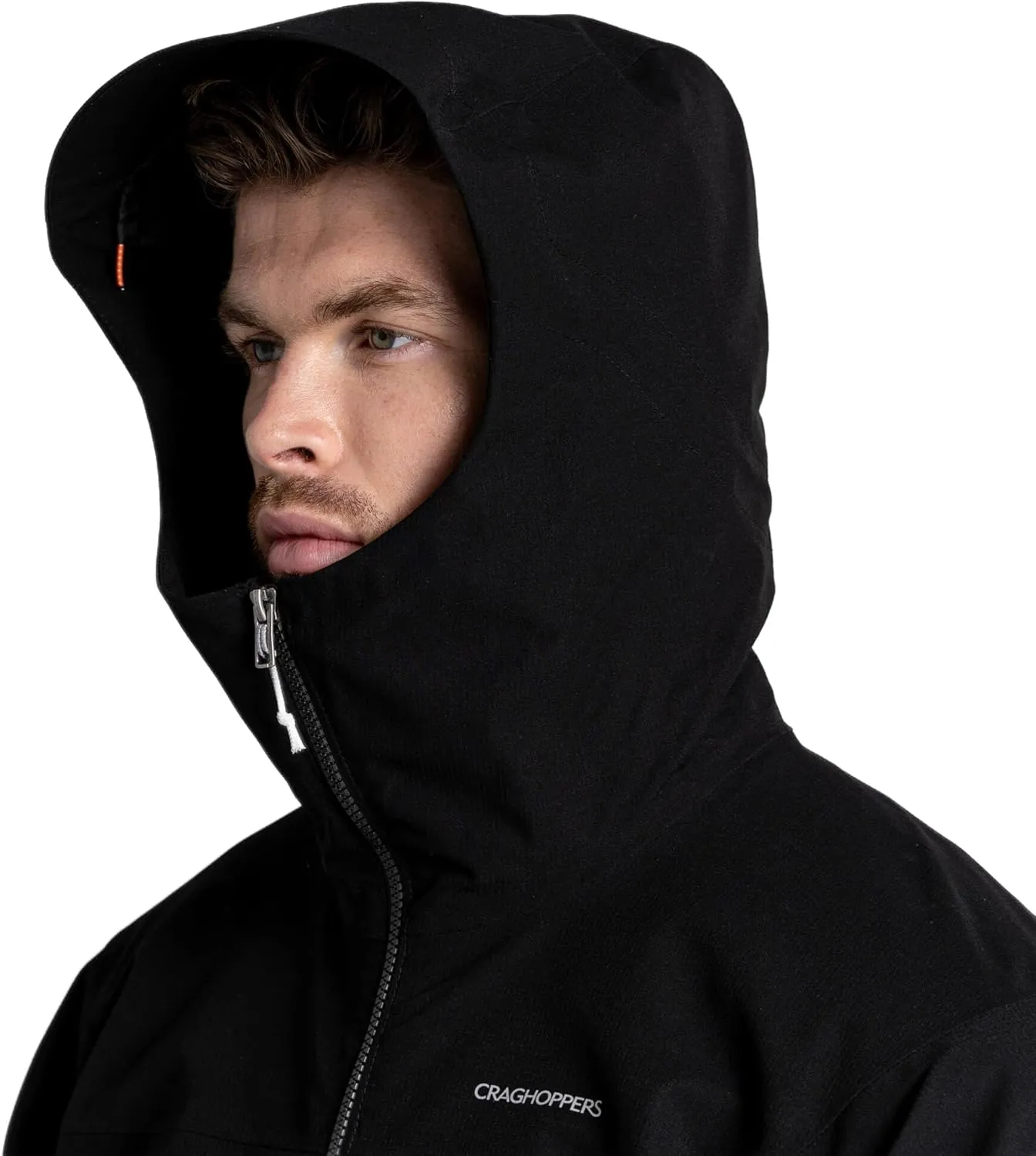 Craghoppers Mens Dynamic Pro Stretch Waterproof-Breathable Rain Jacket