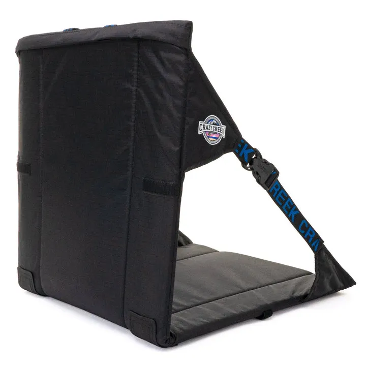 Crazy Creek Lightweight Outdoor Camping Original Chair - Black
